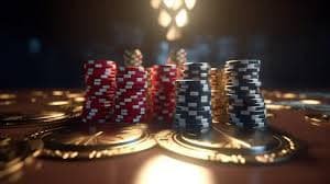 Casino-style game lobby with slots and live dealer options